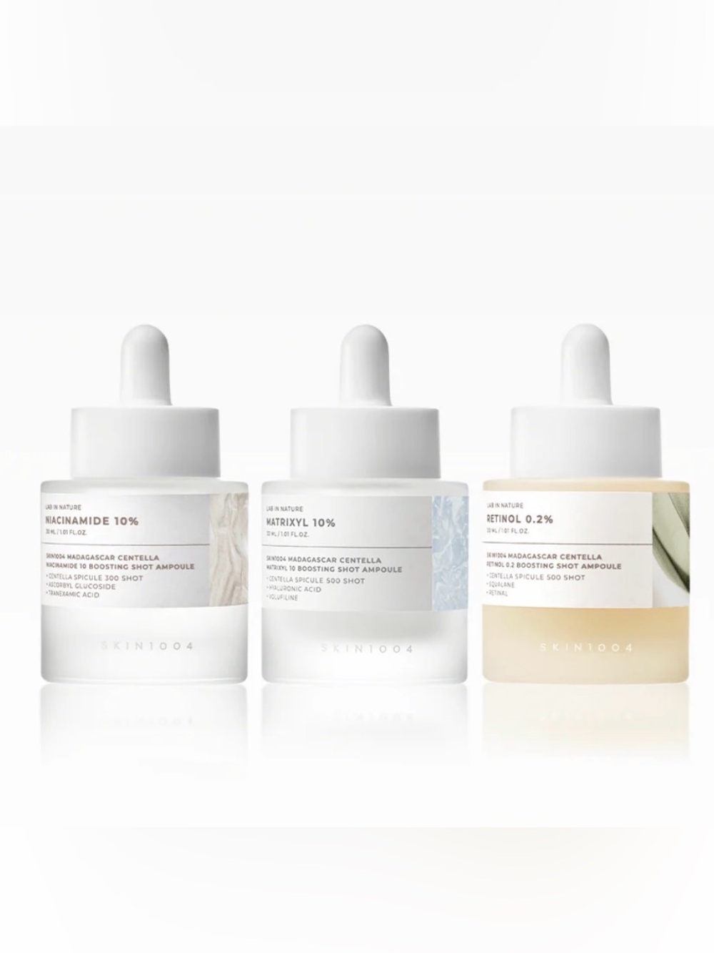 NIB SKIN1004 Lab in Nature Boosting Ampoule  3 Piece Set
